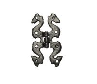 "Hasenbank" Ornate Iron Door Hinge 