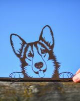 Scale image of steel dog fence topper