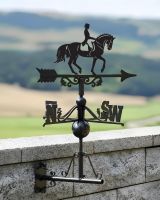 Digital illustration of Dressage Horse Weathervane mounted on a wall Digital illustration of Dressage Horse Weathervane mounted on a wall