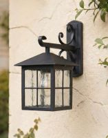 Digital Illustration of the "Halifax" Traditional English Top Fix Wall Lantern with Scrolled Bracket Mounted on a Rustic Cream Coloured Garden Wall Digital Illustration of the "Halifax" Traditional English Top Fix Wall Lantern with Scrolled Bracket Mounted on a Rustic Cream Coloured Garden Wall