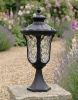 Digital Illustration of the 60cm "Lucendi" Traditional Pillar Light Mounted on a Stone Garden Pillar next to a Gravel Path Digital Illustration of the 60cm "Lucendi" Traditional Pillar Light Mounted on a Stone Garden Pillar next to a Gravel Path