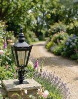 Digital Illustration of the 64cm Harrogate Pillar Light and Lantern Set on a. Gravel Driveway Garden Wall Digital Illustration of the 64cm Harrogate Pillar Light and Lantern Set on a. Gravel Driveway Garden Wall