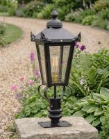 Digital Illustration of the 83cm Victorian Pillar Light and Lantern Set Mounted on a Stone Garden Pillar Digital Illustration of the 83cm Victorian Pillar Light and Lantern Set Mounted on a Stone Garden Pillar