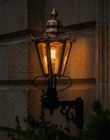 Digital Illustration of the 88 x 33cm Copper Hexagonal Wall Lantern on a Royale Bracket Lit up at Night Digital Illustration of the 88 x 33cm Copper Hexagonal Wall Lantern on a Royale Bracket Lit up at Night