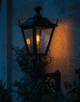 Digital Illustration of the 95 x 48cm Black Dorchester Lantern on a Royale Bracket Lit up at Night Digital Illustration of the 95 x 48cm Black Dorchester Lantern on a Royale Bracket Lit up at Night