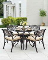 Digital Illustration of the Antique Copper "Adcote" Four Seater Furniture Set Dressed for Dining Digital Illustration of the Antique Copper "Adcote" Four Seater Furniture Set Dressed for Dining