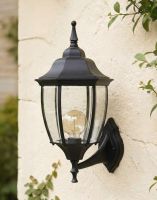 Digital Illustration of the Black Traditional "Acorn" Victorian Wall Lantern in Aluminium Mounted on a Cream Coloured Garden Wall Digital Illustration of the Black Traditional "Acorn" Victorian Wall Lantern in Aluminium Mounted on a Cream Coloured Garden Wall