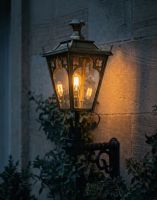 Digital Illustration of the Brass 95 x 48cm Gothic Wall Lantern on a Royale Bracket Lit up at Night Digital Illustration of the Brass 95 x 48cm Gothic Wall Lantern on a Royale Bracket Lit up at Night