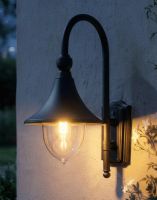 Digital Illustration of the Deluxe Barn Hanging Wall Light Lit up at Night Digital Illustration of the Deluxe Barn Hanging Wall Light Lit up at Night