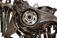 dinosaur model close up