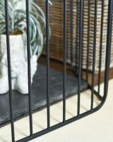 Close Up Of "Divisio" Heavy Duty Fire Guard In Situ Close Up Of "Divisio" Heavy Duty Fire Guard In Situ