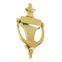 Polished Brass Edwardian Urn Knockers Polished Brass Edwardian Urn Knockers