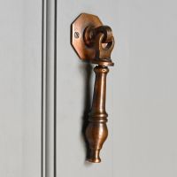 Rustic antique Copper traditional door knocker  Rustic antique Copper traditional door knocker