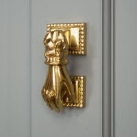 Polished Brass Hand Door Knocker Polished Brass Hand Door Knocker