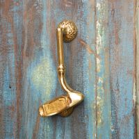 Polished Brass Golf Club Door Knocker