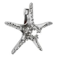 Bright Chrome Star Fish Door Knocker