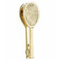 Polished Brass Tennis Racquet Door Knocker Polished Brass Tennis Racquet Door Knocker