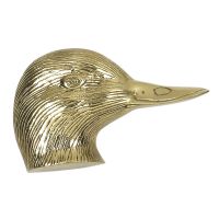 Polished Brass Duck Door knocker