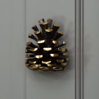 Solid Brass Pine Cone Door Knocker Solid Brass Pine Cone Door Knocker