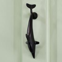 Black Iron Dolphin Knocker 200mm Black Iron Dolphin Knocker 200mm