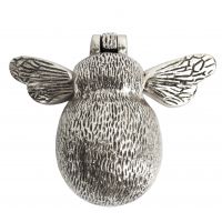 Bright Chrome Bumble Bee Door Knocker