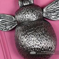 Close-up of the Detail on the Bumble Bee Door Knocker