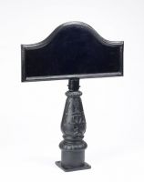 small sign post domed