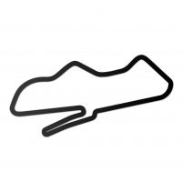 Outline of Donnington Park Motor Track  Outline of Donnington Park Motor Track