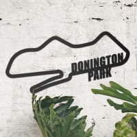 Donington Park Racing Circuit Wall Art Next to plants in the Home