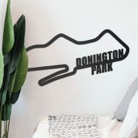 Donington Park Motor Racing Circuit Wall Art in Situ