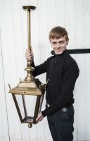 Antique Brass Dorchester Hanging Lantern Antique Brass Dorchester Hanging Lantern