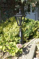 Black Dorchester Driveway Light 105cm