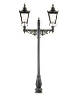 Double Headed Victorian Lamp Post
