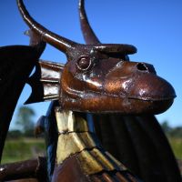 Close-up Of The Head Of The Dragon