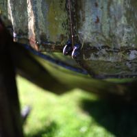 Close Up Of Door Of The BBQ - Suitable For a Padlock