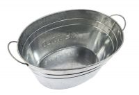 Drinks Cooler Galvanised Steel