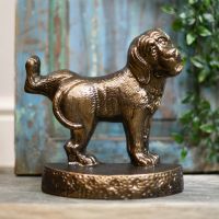 Warm bronze finish doggy door stop Warm bronze finish doggy door stop