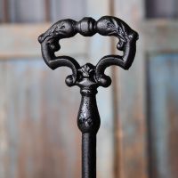 Close up of decorative handle  Close up of decorative handle