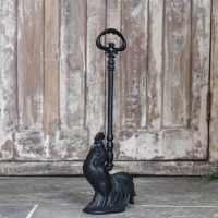 “Hepplestone House” Cast Iron Cockerel Door Porter  “Hepplestone House” Cast Iron Cockerel Door Porter