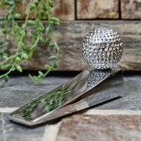 Bright Chrome Novelty golf door wedge Bright Chrome Novelty golf door wedge