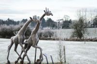 “Kingsburgh” Kordofan Giraffe Garden Sculptures 