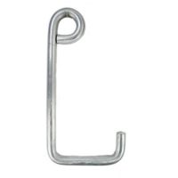 Galvanised Piling Hooks in a Square Shape