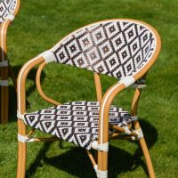 The "Pachino" 2-Seater Outdoor Dining Set Lower Seat Details The "Pachino" 2-Seater Outdoor Dining Set Lower Seat Details