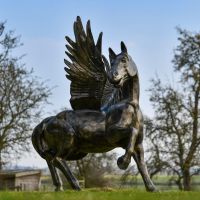 "Starlite" Pegasus Sculpture 