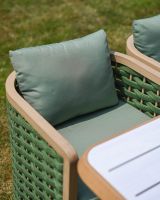 "The Imelda" Six Seater Garden Lounge And BBQ Furniture Set Cushion Close Up "The Imelda" Six Seater Garden Lounge And BBQ Furniture Set Cushion Close Up