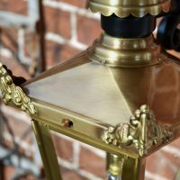 Close up of Lantern and corner Finials 