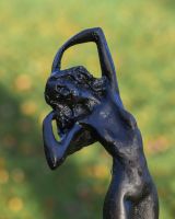 Close Up Of Lady In Clam 