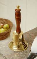Polished Brass Hand Bell 120mm Dia (4.75") Polished Brass Hand Bell 120mm Dia (4.75")