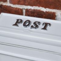 Close-Up of Bright Chrome Lettering