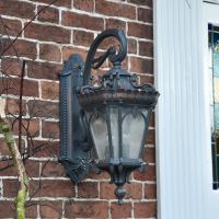 "Cotswold Collection" Wall Lantern on Wall 